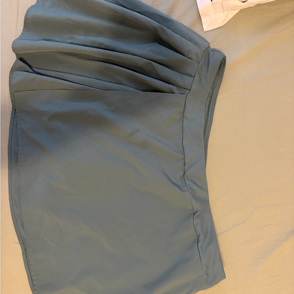 Avia Slate Blue Pleated Athletic Skort